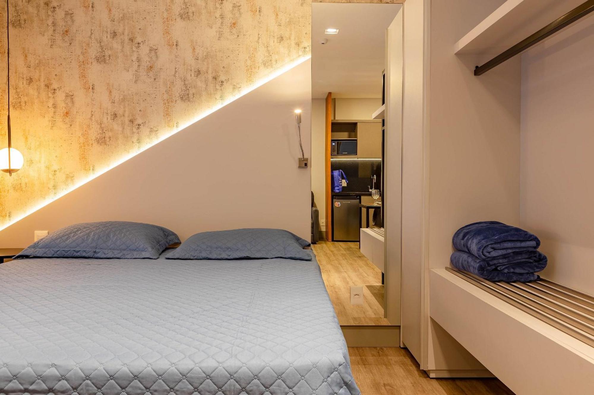 Confortavel Loft Em Condominio Com Piscina Бомбіняс Екстер'єр фото